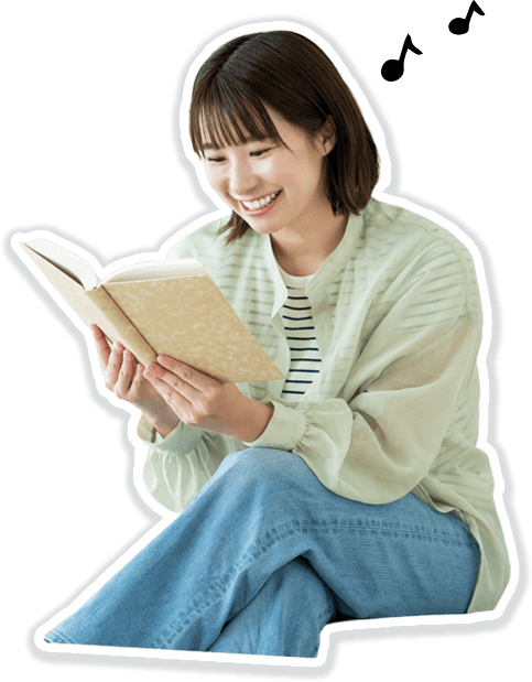 読書をする女性